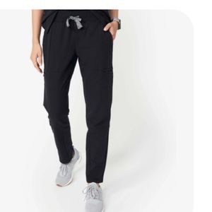 FIGS Loreto Pant in Black, Size S
